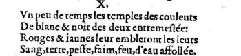 Nostradamus - Benoist Rigaud 1568