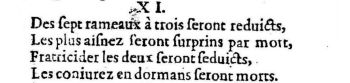 Nostradamus - Benoist Rigaud 1568