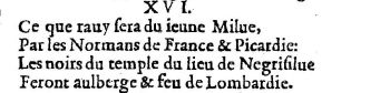 Nostradamus - Benoist Rigaud 1568