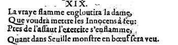 Nostradamus - Benoist Rigaud 1568