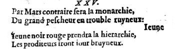 Nostradamus - Benoist Rigaud 1568
