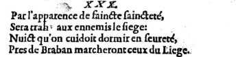 Nostradamus - Benoist Rigaud 1568