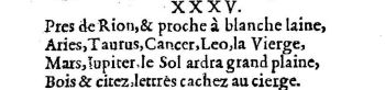 Nostradamus - Benoist Rigaud 1568