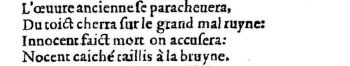 Nostradamus - Benoist Rigaud 1568