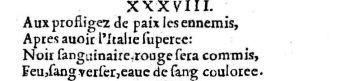 Nostradamus - Benoist Rigaud 1568