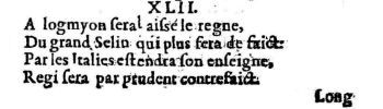 Nostradamus - Benoist Rigaud 1568