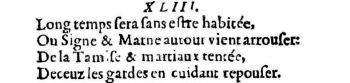 Nostradamus - Benoist Rigaud 1568