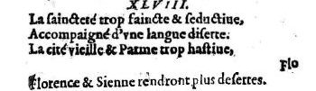 Nostradamus - Benoist Rigaud 1568