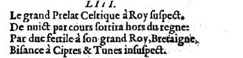 Nostradamus - Benoist Rigaud 1568