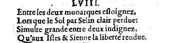 Nostradamus - Benoist Rigaud 1568