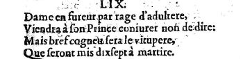 Nostradamus - Benoist Rigaud 1568