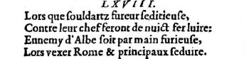 Nostradamus - Benoist Rigaud 1568