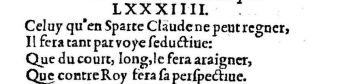 Nostradamus - Benoist Rigaud 1568