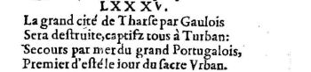 Nostradamus - Benoist Rigaud 1568