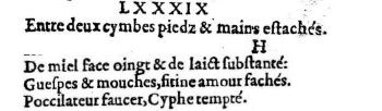 Nostradamus - Benoist Rigaud 1568