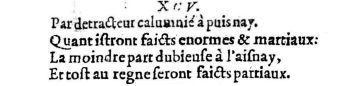 Nostradamus - Benoist Rigaud 1568