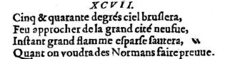 Nostradamus - Benoist Rigaud 1568