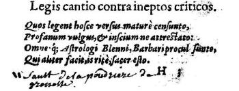 Nostradamus - Benoist Rigaud 1568