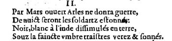 Nostradamus - Benoist Rigaud 1568