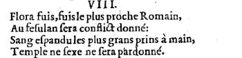 Nostradamus - Benoist Rigaud 1568