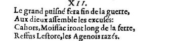 Nostradamus - Benoist Rigaud 1568