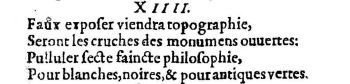 Nostradamus - Benoist Rigaud 1568