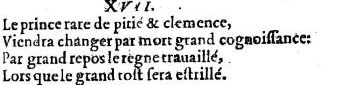 Nostradamus - Benoist Rigaud 1568