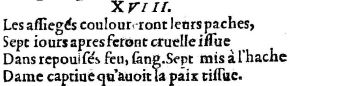 Nostradamus - Benoist Rigaud 1568