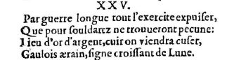 Nostradamus - Benoist Rigaud 1568