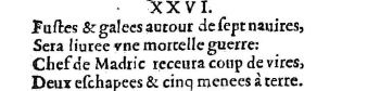 Nostradamus - Benoist Rigaud 1568