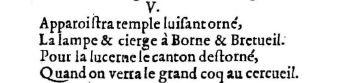 Nostradamus - Benoist Rigaud 1568