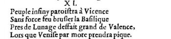 Nostradamus - Benoist Rigaud 1568