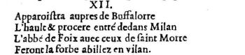 Nostradamus - Benoist Rigaud 1568