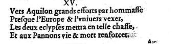 Nostradamus - Benoist Rigaud 1568