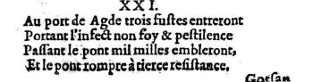 Nostradamus - Benoist Rigaud 1568