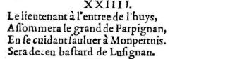 Nostradamus - Benoist Rigaud 1568