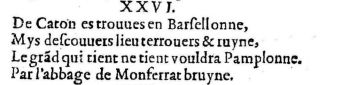 Nostradamus - Benoist Rigaud 1568