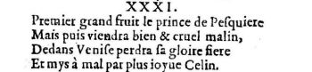 Nostradamus - Benoist Rigaud 1568