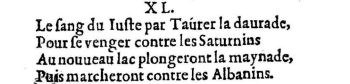 Nostradamus - Benoist Rigaud 1568