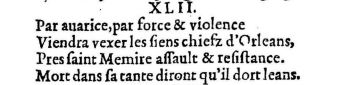 Nostradamus - Benoist Rigaud 1568