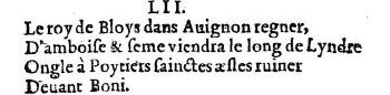 Nostradamus - Benoist Rigaud 1568