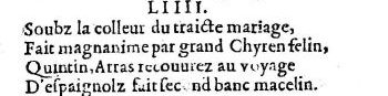 Nostradamus - Benoist Rigaud 1568