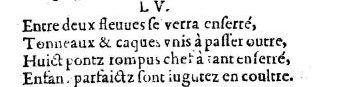 Nostradamus - Benoist Rigaud 1568