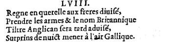 Nostradamus - Benoist Rigaud 1568