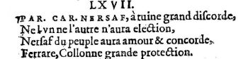 Nostradamus - Benoist Rigaud 1568