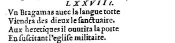 Nostradamus - Benoist Rigaud 1568