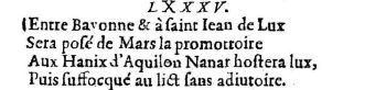 Nostradamus - Benoist Rigaud 1568