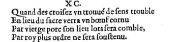 Nostradamus - Benoist Rigaud 1568