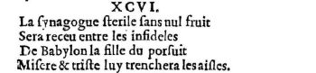 Nostradamus - Benoist Rigaud 1568