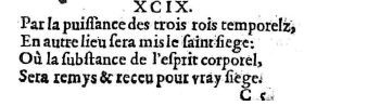 Nostradamus - Benoist Rigaud 1568